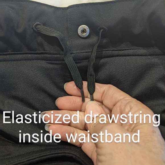 Louis Garneau Women’s Bike Walking Padded Pockets Reflective Black Short… - Picture 6 of 13